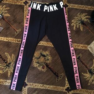 VS Pink Yoga leggings